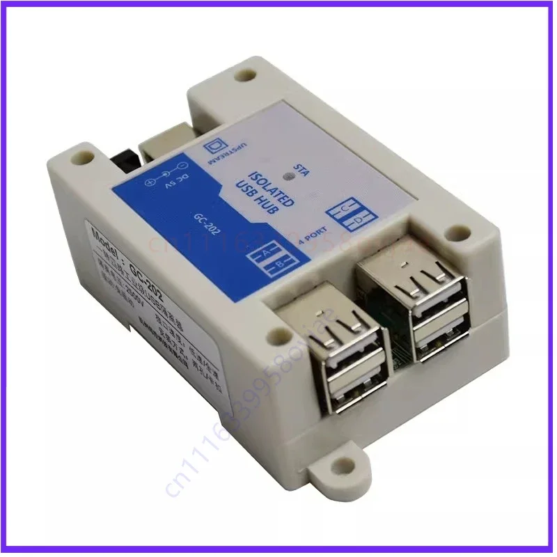 Quad USB Isolator USB HUB One Minute Four Module with Housing Industrial Anti-interference Anti-static for ADUM3160