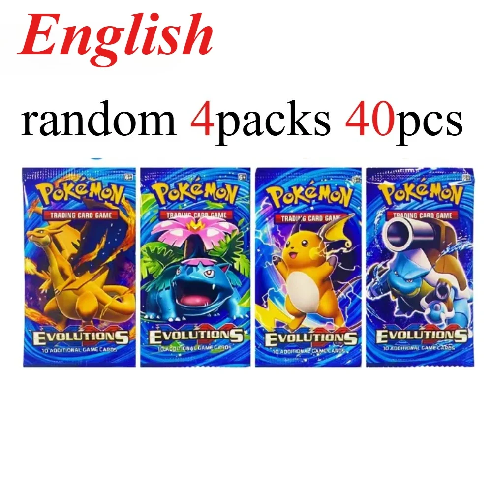 40 Stuks Pokemon Kaart Prismatische 151 Evolutions Engels Booster Battle Pokemon Kaartspel Carte Trading Collection Kaarten Gift