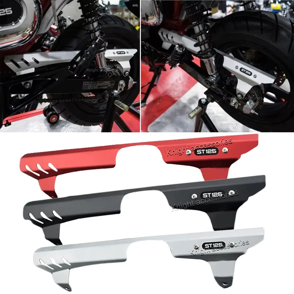

Новая защита цепи ST125, защита от грязи, панель, накладка для Honda Dax 125 ST125 st125 2021-2023