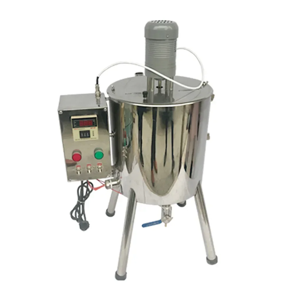 15L Commercial Lipstick Filling Machine Handmade Soap Plaster Filling Machine Wax Heating Stirring Pot