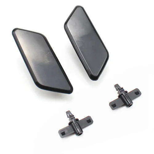 Cubierta de boquilla de pulverización de arandela de parachoques delantero, 86636AJ060, 86636AJ050, izquierda y derecha con conector para Subaru Outback 2010-2012