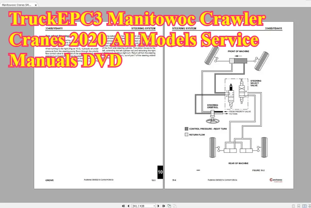 

Гусеничные краны TruckEPC3 Manitowoc 2020, все модели, руководства по обслуживанию DVD