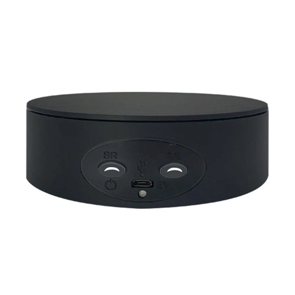 13cm Electric Rotating Display Stand 5kg Load Turntable For Makeup Figurine Accessory Rack Home Salon Retail Show Case Tool