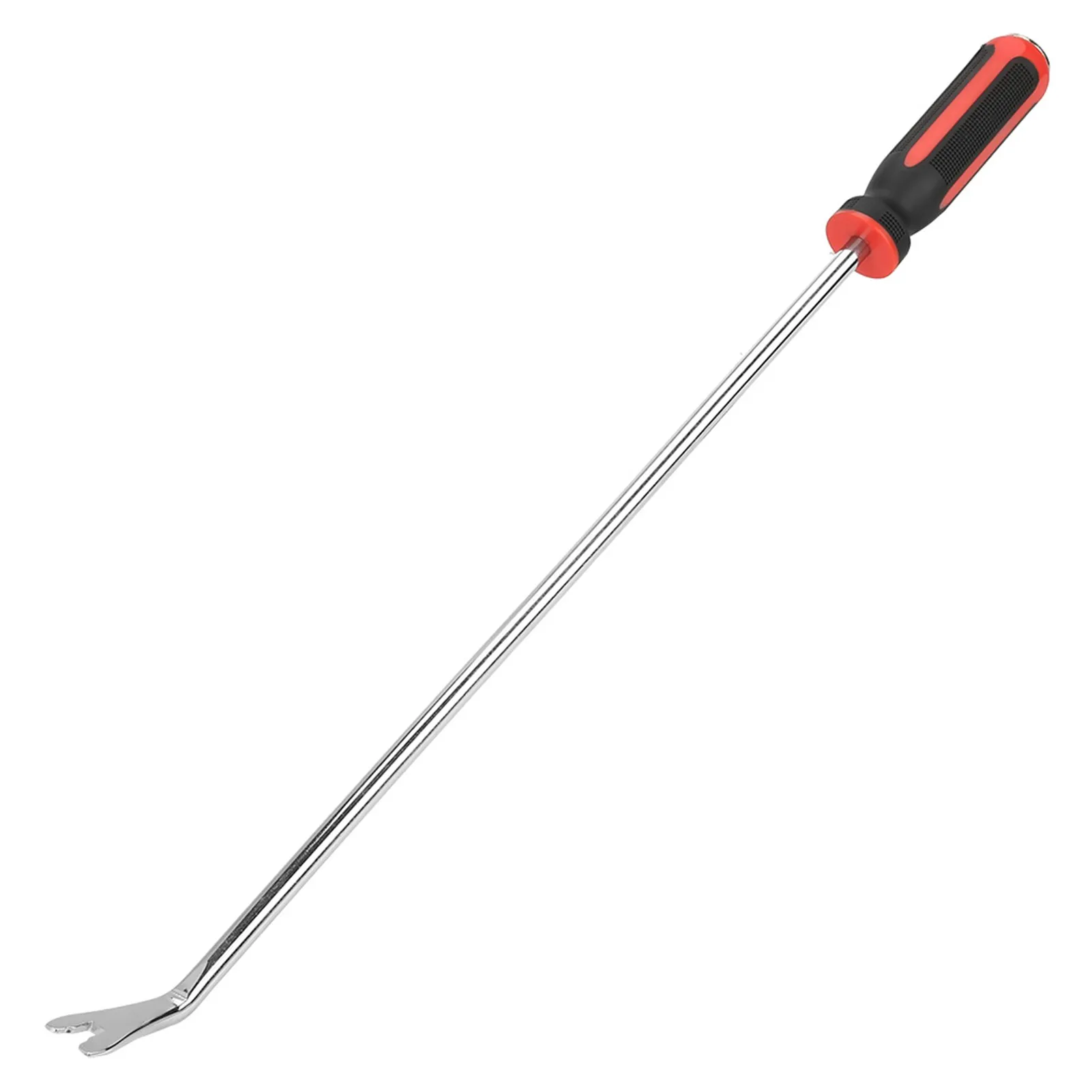 Panel Clip Remover Pry for Car Door, Long 510mm Auto Trim Removal Tool with Rubber Handle, Easy Removal Crowbar