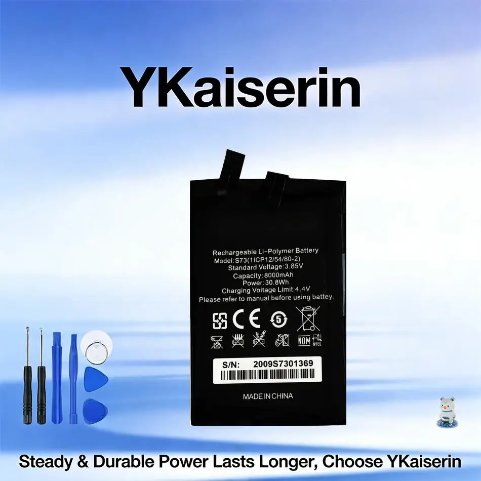 

Аккумулятор для мобильного телефона Oukitel F150 B2021, 8000 мАч, высокая емкость, надежный источник питания