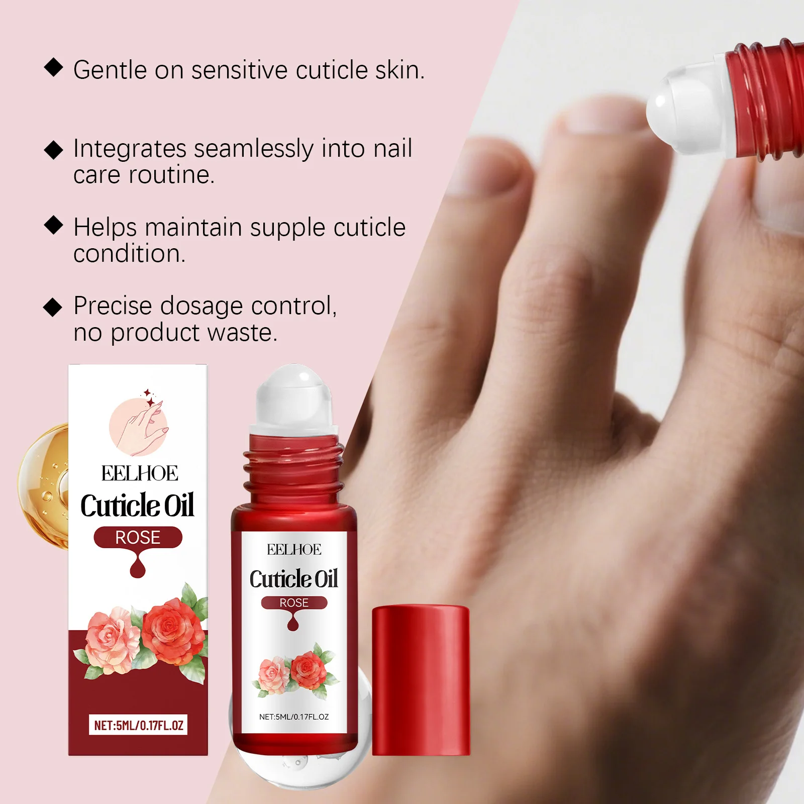 손톱 관리 손상된 부위 멀티 향 큐티클 오일 손톱 강화 보습 데일리 젠틀 휴대용 광택 부드러운 케어 오일