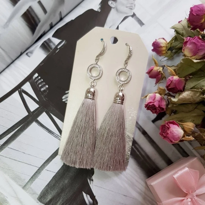 Juya accessori fai da te forniture per gioielli di moda che fanno pavé di zirconi cerchio infinito decorazione connettore Charms accessori
