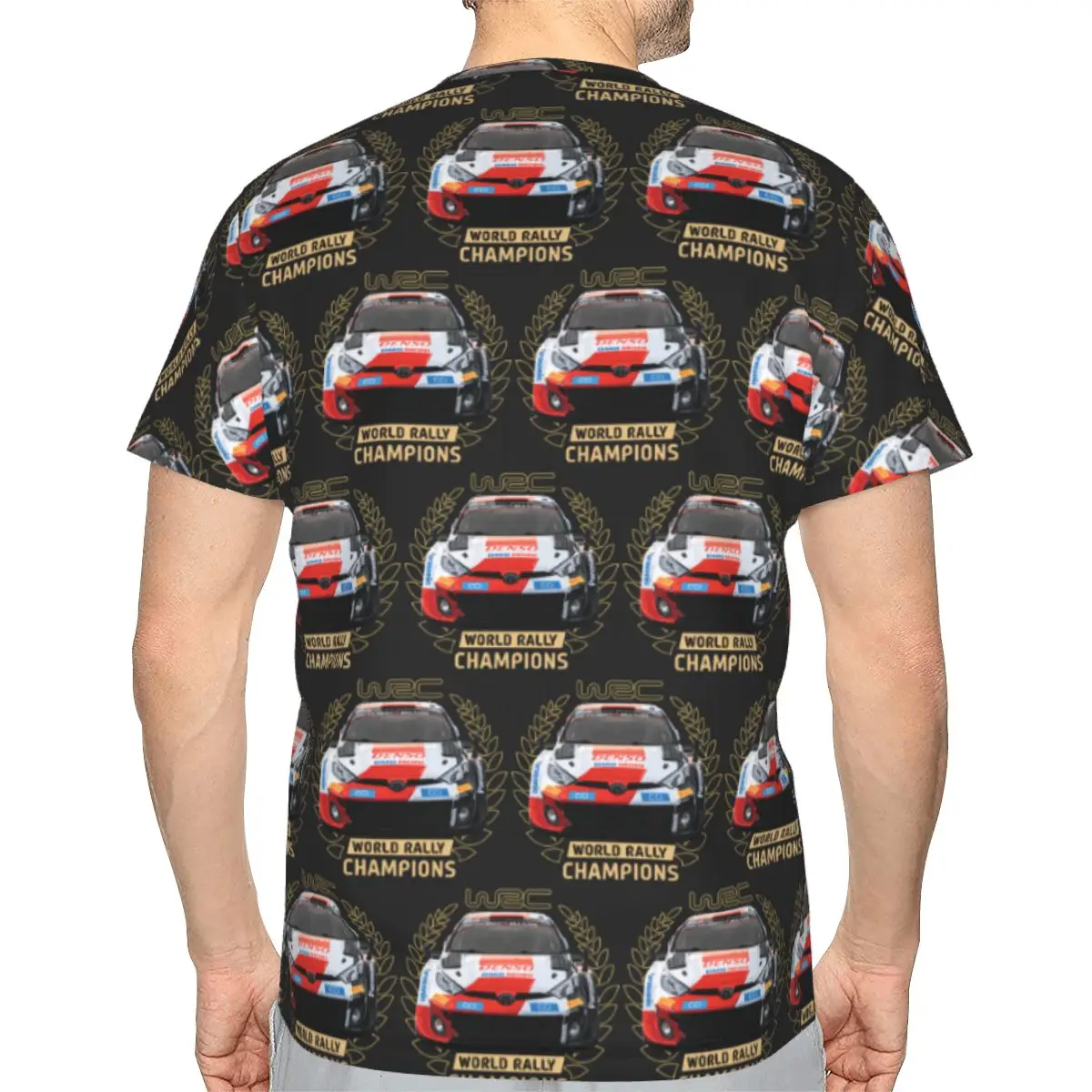 World Rally Championship WRC 100% Cotton T-Shirt Men'sFashion T Shirts Men Round Neck Short Sleeve