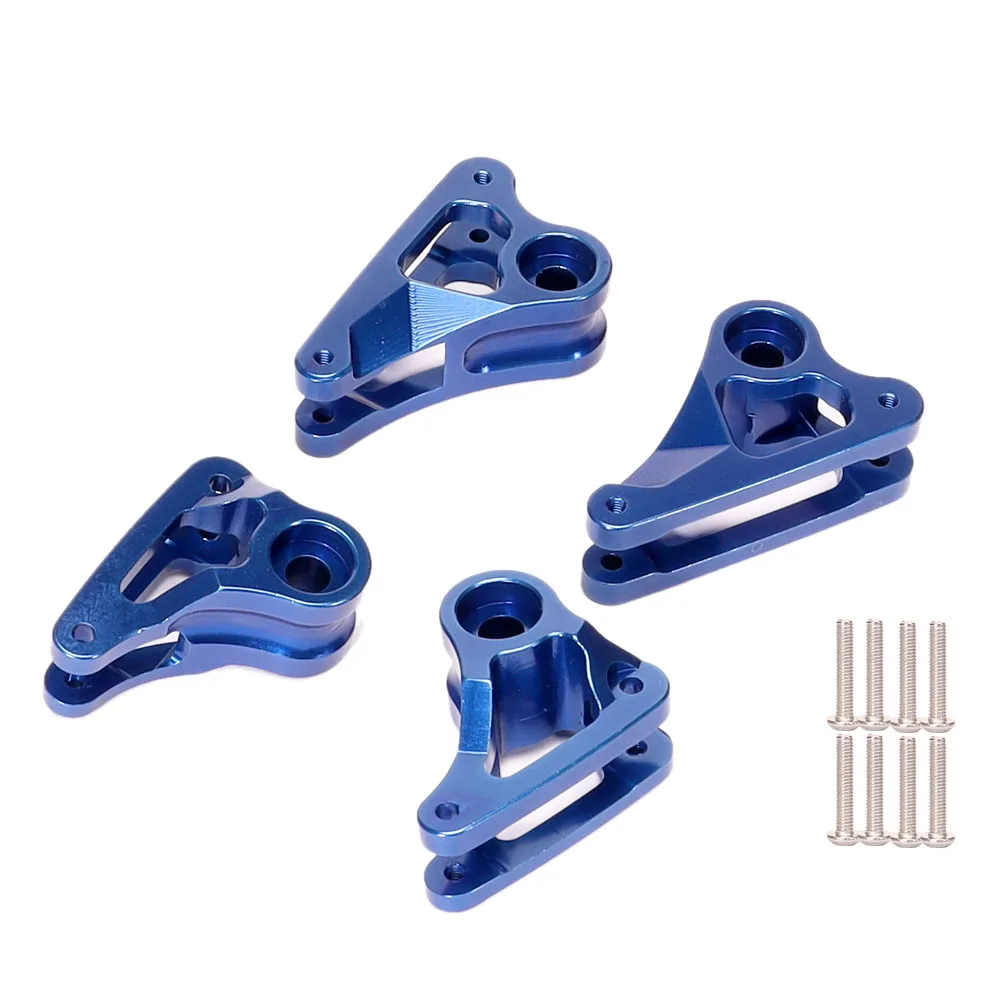 FOR RC Car Traxxas 1/10 Revo 3.3 E-Revo 2.0 Slayer Pro 4X4 Summit 5358 Aluminum Front/Rear Rocker Arm Set Progressive-2 (90-T)