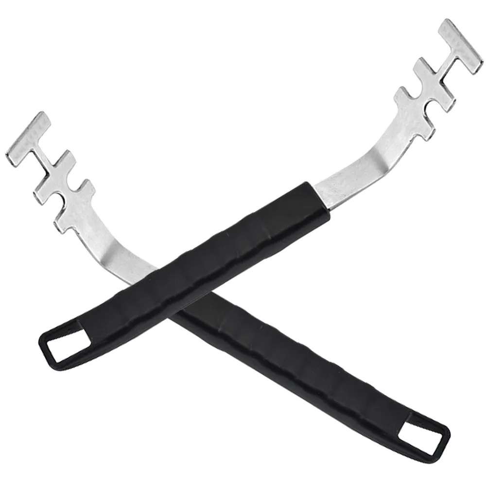 2 Peças Pegador de Grelha de Aço Inoxidável Reforçado para Churrasco, Resistente ao Calor, Seguro para Forno, Fritadeira a Ar e Forno de Convecção Inteligente