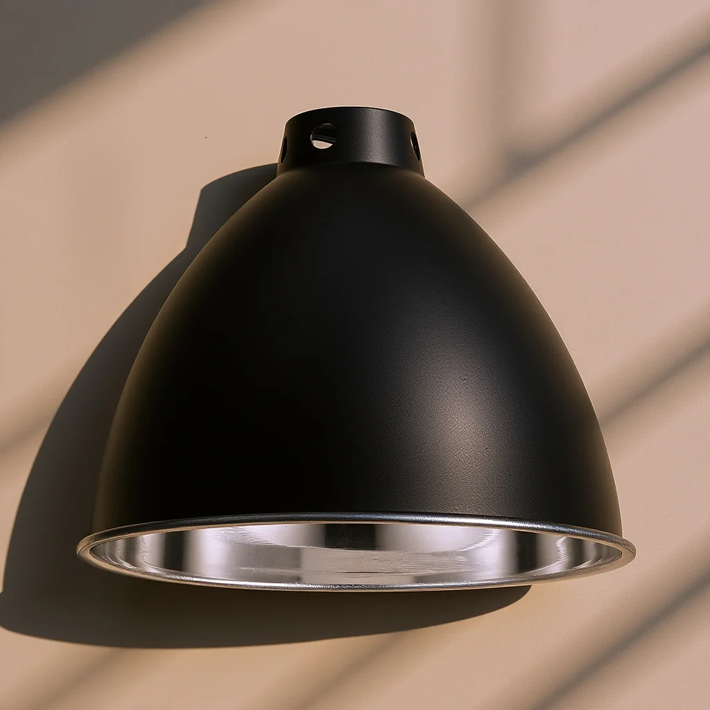 

Reptile Heating Lamp Lampshade Reflective Dome Fixture for Reptile Terrariums Warmth Retention Easy Clean Iron Build