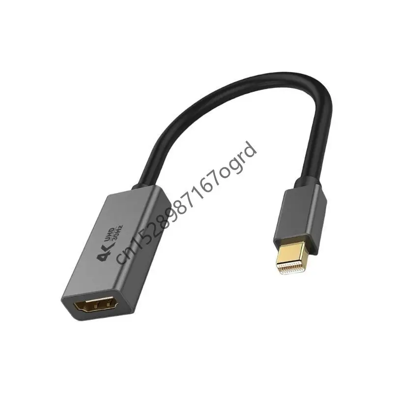 

Aluminum Housing Mini DisplayPort to Hdmis Adapter 4K Gold Plate Connectors 634A