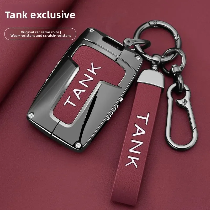 

Tank 300 Key Protection Cover 2024 Model 400 Three Five Hundred 500hi4 T700 Special Car Shell Buckle Decoration Male