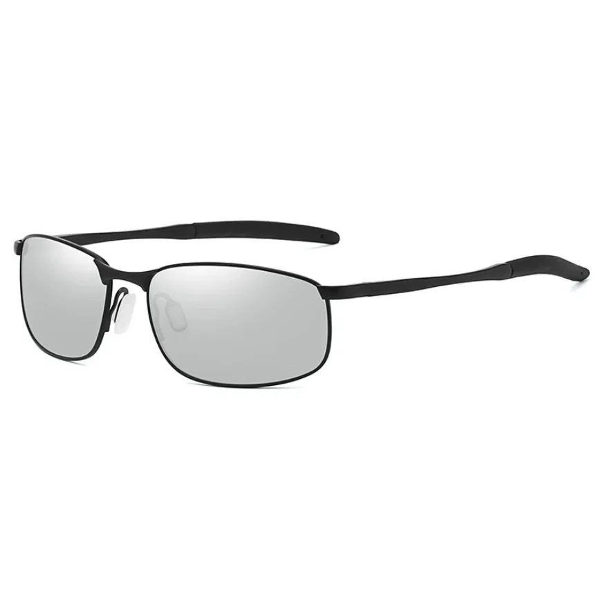 FELRES Rezept Polarisierte Metall Myopie Sonnenbrille Männer Fahren Blau Schatten Sonnenbrille Fertig Kurzsichtige Gläser Negative Dioptrien 8