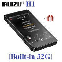 RUIZU H1 Bluetooth MP4 Player 4.0 inch Full Touch Screen FM Radio Recording E-book Music Video Player Built-in Speaker