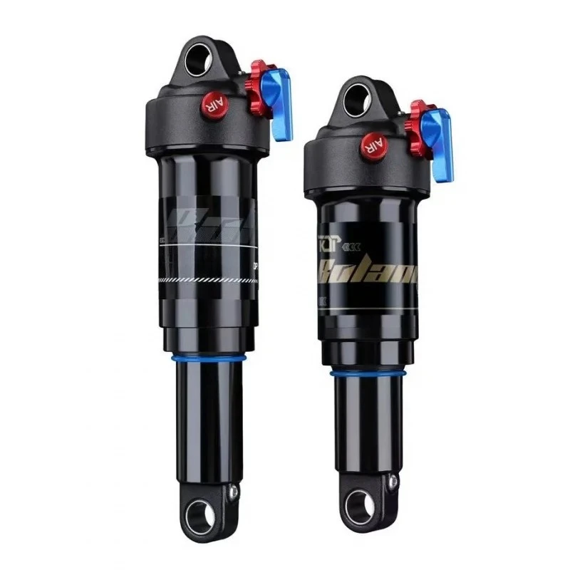 Bike Air Rear Absorber with Lock, Soft Tail Rear Shock Suspension XC DH Shock MTB 165/190mm for BOLANY Bike Parts