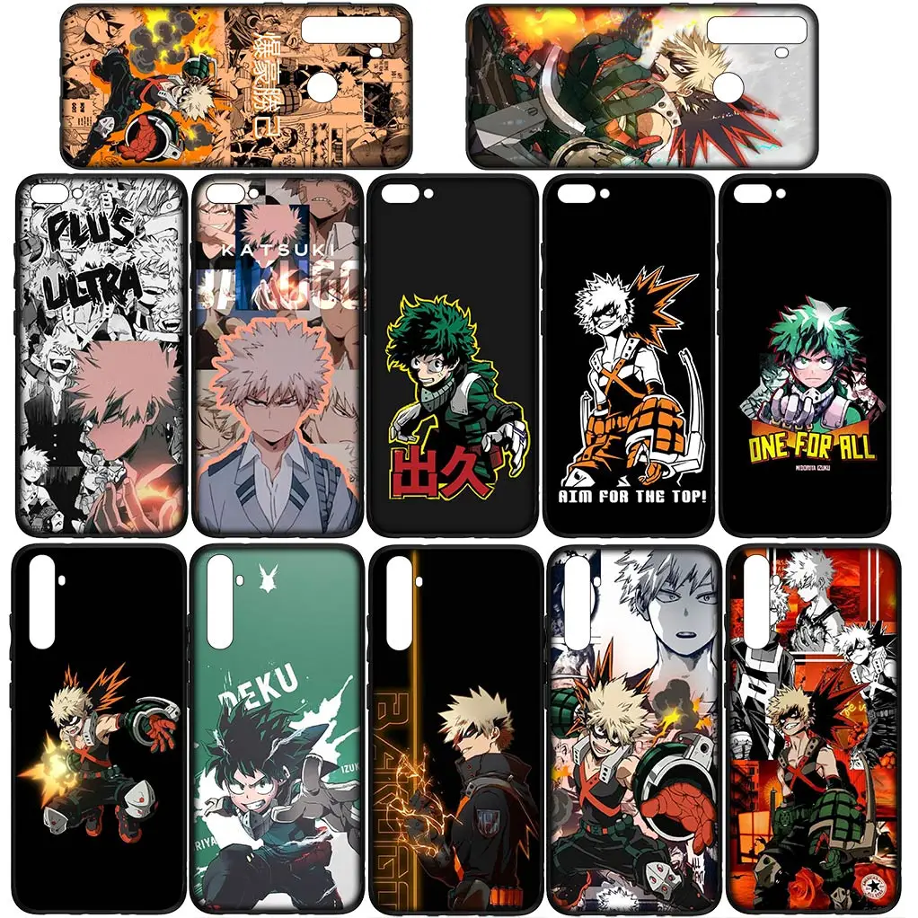 Bakugou Katsuki My Hero Academia Midoriya Izuku Phone Case for Xiaomi Redmi Note 13 13C A3 A3X Mi POCO F6 F5 X6 Pro + 5G 4G