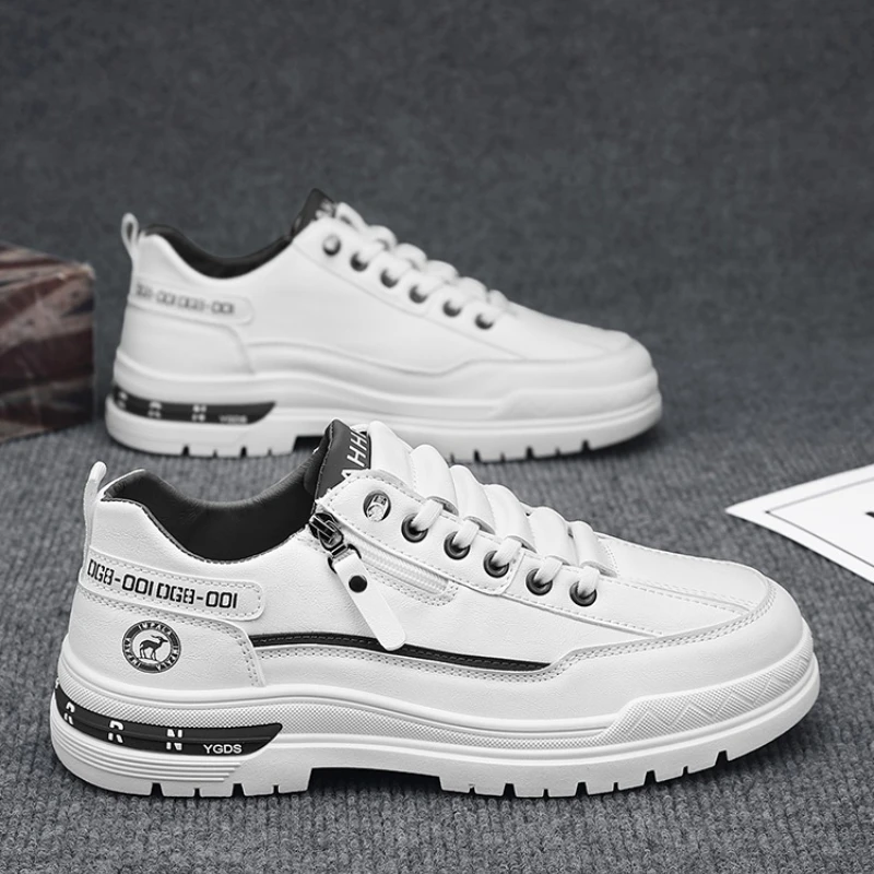 Male Sneakers Low-top Loafers Skateboard Sports and Leisure Shoes for Men Men's Sneakers Non-Slip Soft and Comfortable New