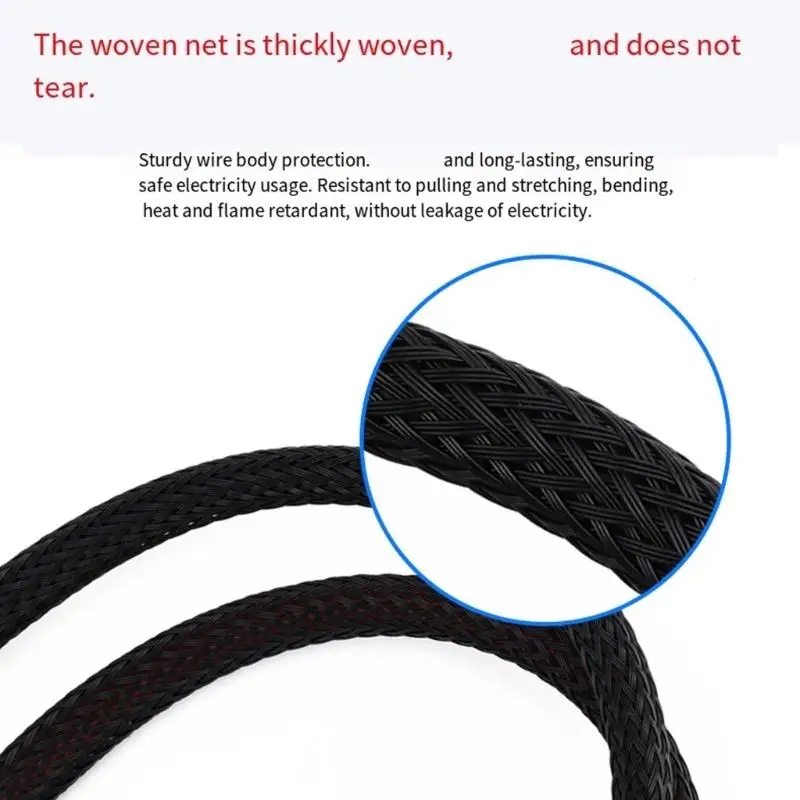 R53C Two-Contact Battery Power Cable with Polarity Symbols, Silicone Covering and Eyelet Ends for High-Current Equipment
