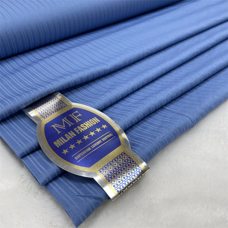 

2025 High-grade TR Men Lace Fabric 5 Yards New Design African Senator Wear Men Suit Material Nigerian Man Cloth For Dresses