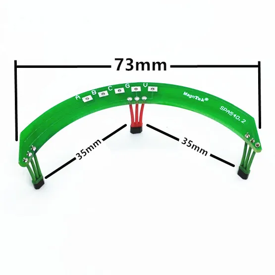 1pcs Electric car motor Hall plate for SPA540.2 hall sensor hall pcb board N41 4601L Hall module