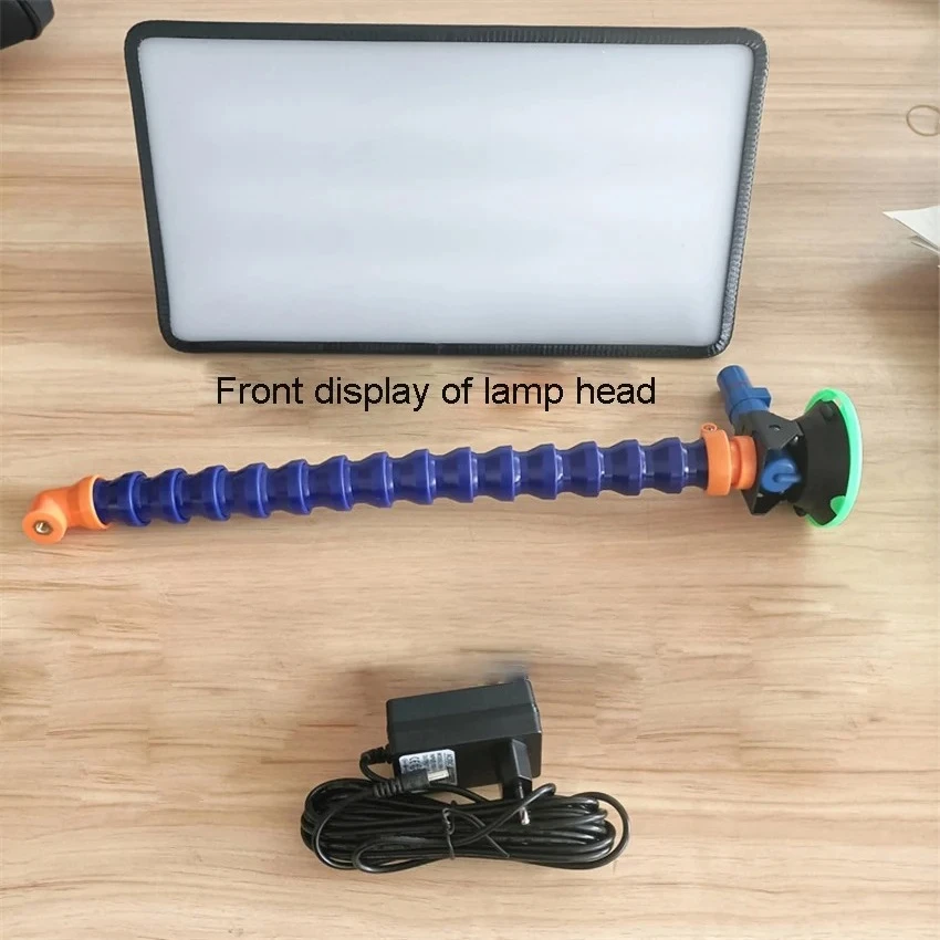Cordless LED Lamp Checking Tool for Car Paintless Dent Repair - 6 LED Light, Portable Dent Inspection Lamp, Car Body Dent Board - view 5