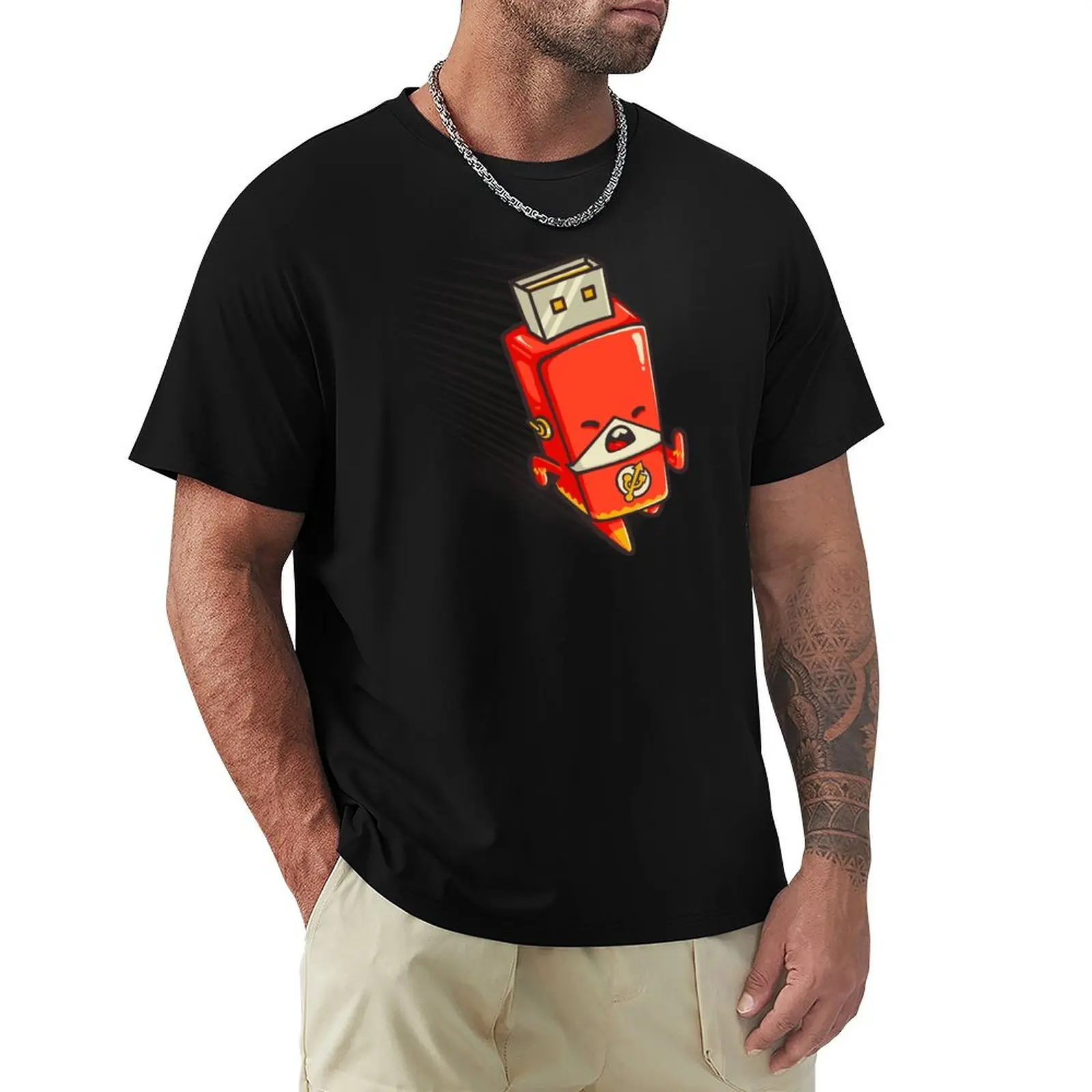 

Flash Drive T-Shirt Louboutins fashion shirts men t shirts high quality