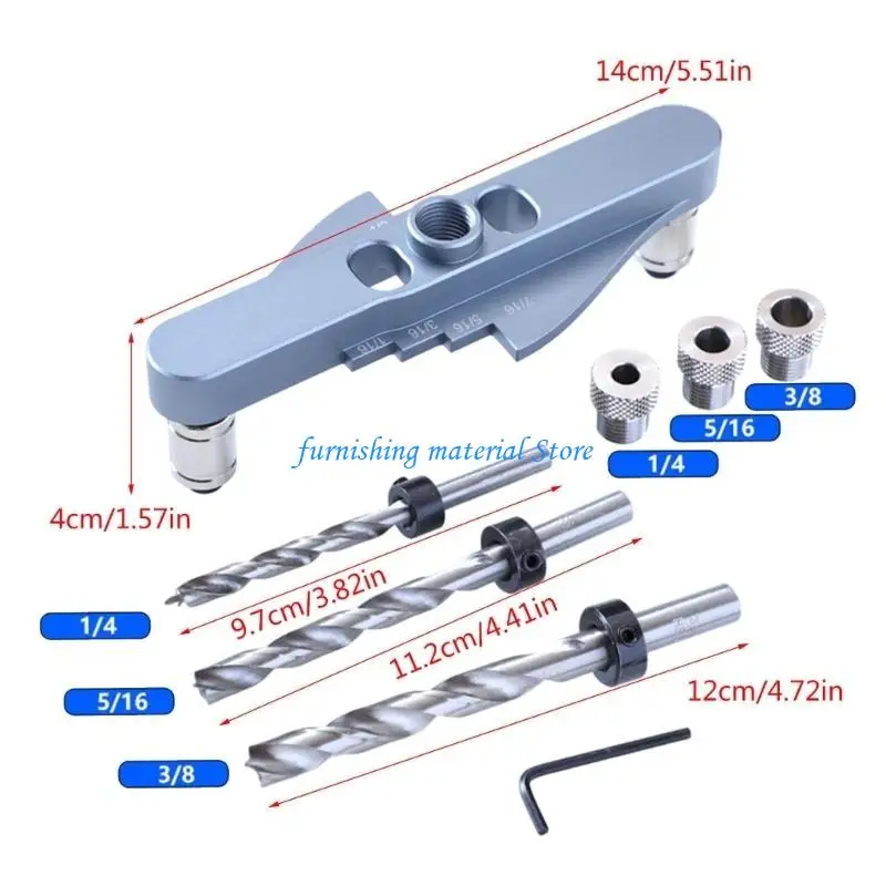 y5gd ثقب العمودي محدد موقع الجيب حفرة الجيب Jig حفر موقع woodworking dowel