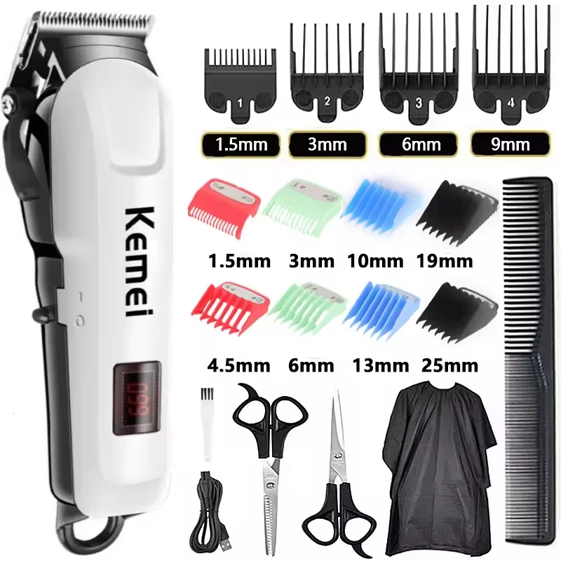 Electric Hair Clipper Hair Cut Maching Wireless Trimmer men Professional Clipper Machine Rechargeable Hair Cut Barber 809A