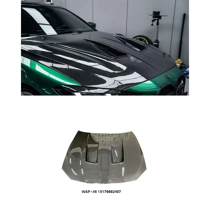 

High Quality Dry Carbon Fiber Hood Suitable for 4 Series M440I G23 G22 Dr Carbon Fiber Engine Cover Perfect Fitment