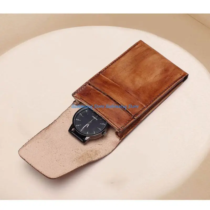 

573B Stylish Leather Watch Storage Holder for Jewelry Collectors