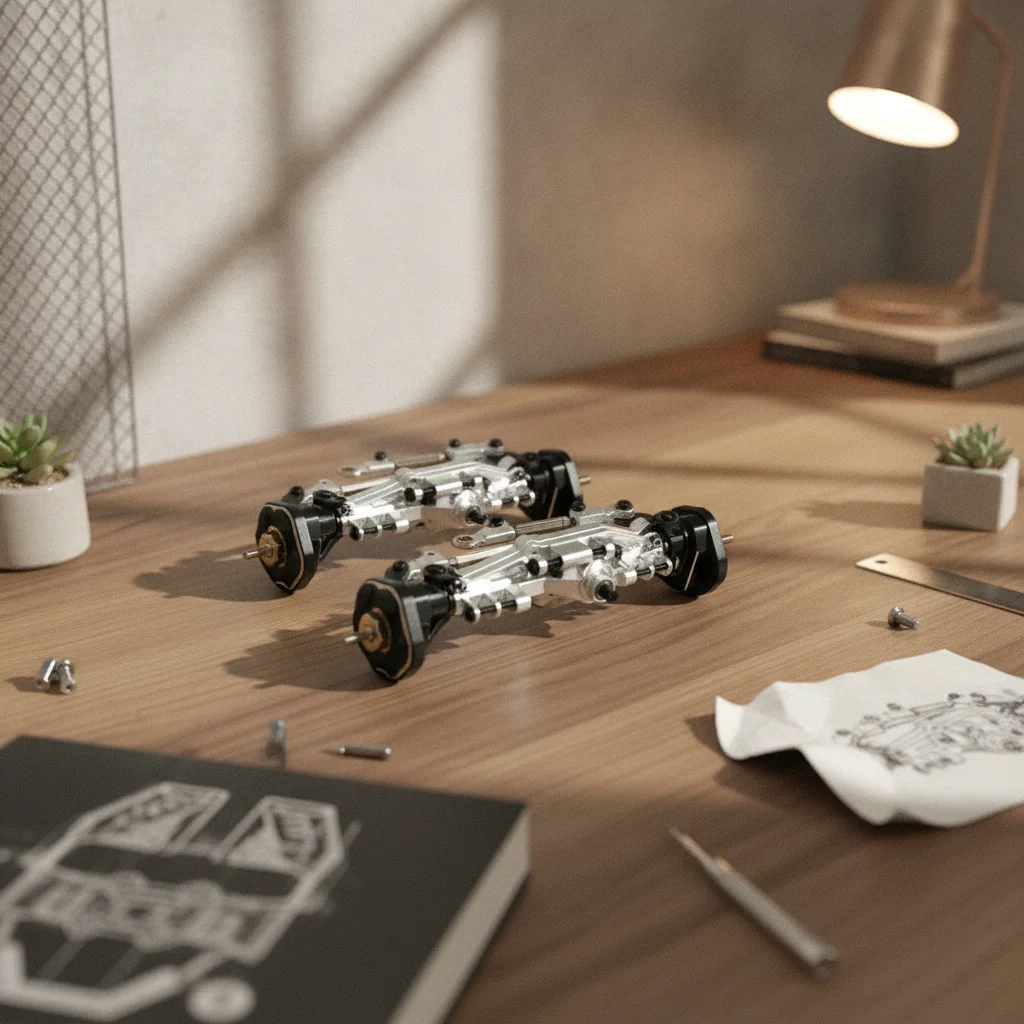 RC Car Axle Upgrade Axles Hardware Alloy for Hobbyists, Trail Driving