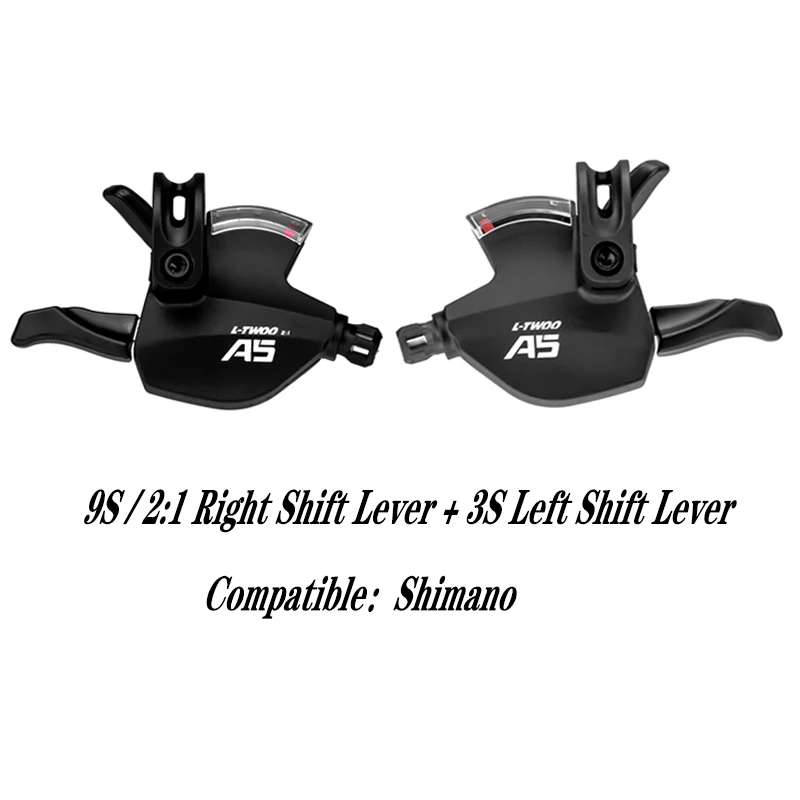 LTWOO A3 A5 A7 3X8S 3X9S 3X10S MTB Shifter Lever 3/5/7 3X9 Speed Mountain Bicycle Windows Trigger Set Compatible SHIMANO