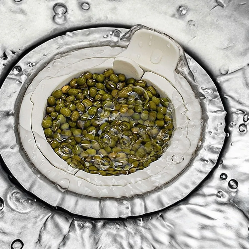 

10 шт. круглых фильтров для кухонной раковины, для улавливания волос, с большим диаметром, быстродействующий дренажный фильтр-сетка для слива