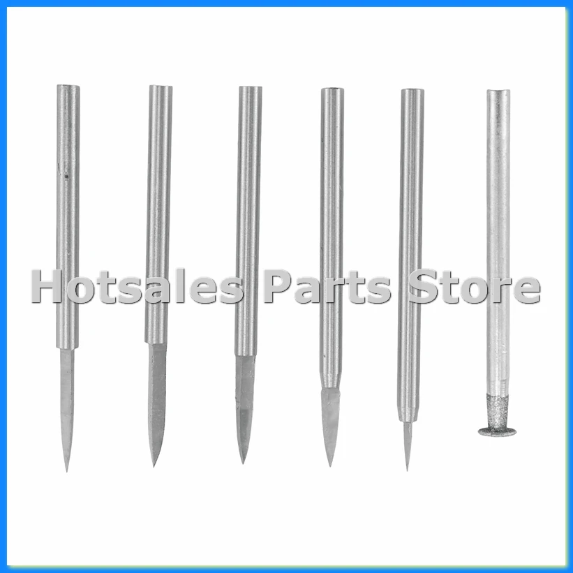 

Wood Carving Drill Bits Set for Rotary Tool 6Pcs Engraving Drill Accessories Bit Wood Crafts Grinding Tool 3mm-A25R