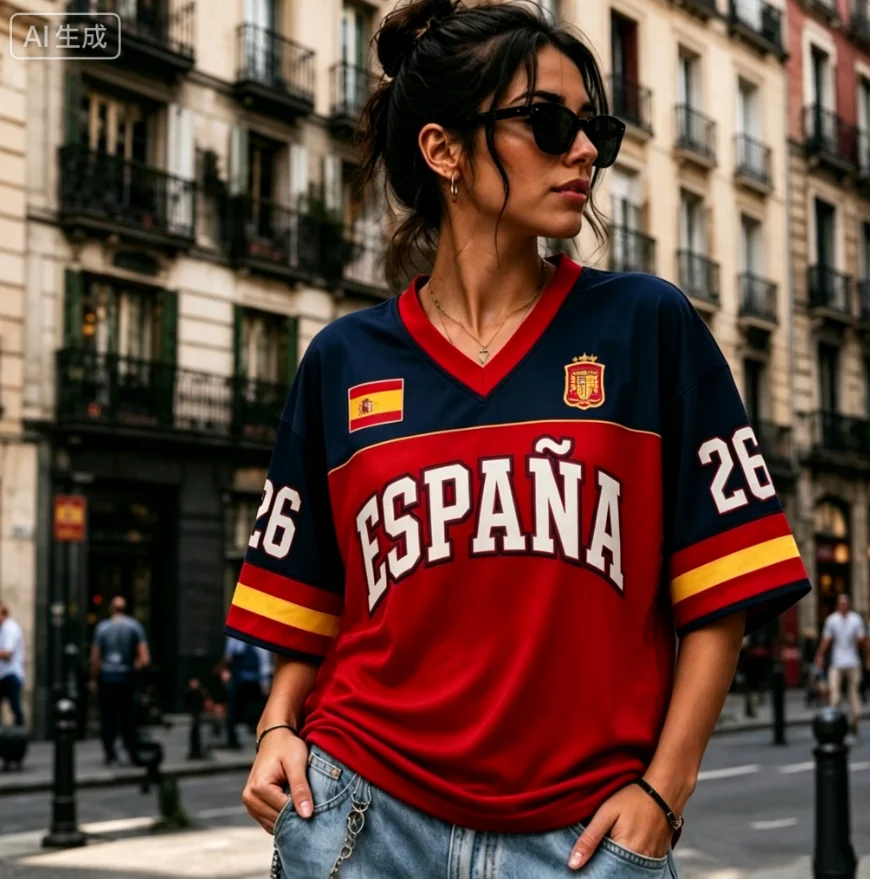 Quick-drying Sports Shirt with 3D Print Women's V-neck Short-sleeved T-shirt Retro Streetwear Suitable for Y2K Men's T-shirt