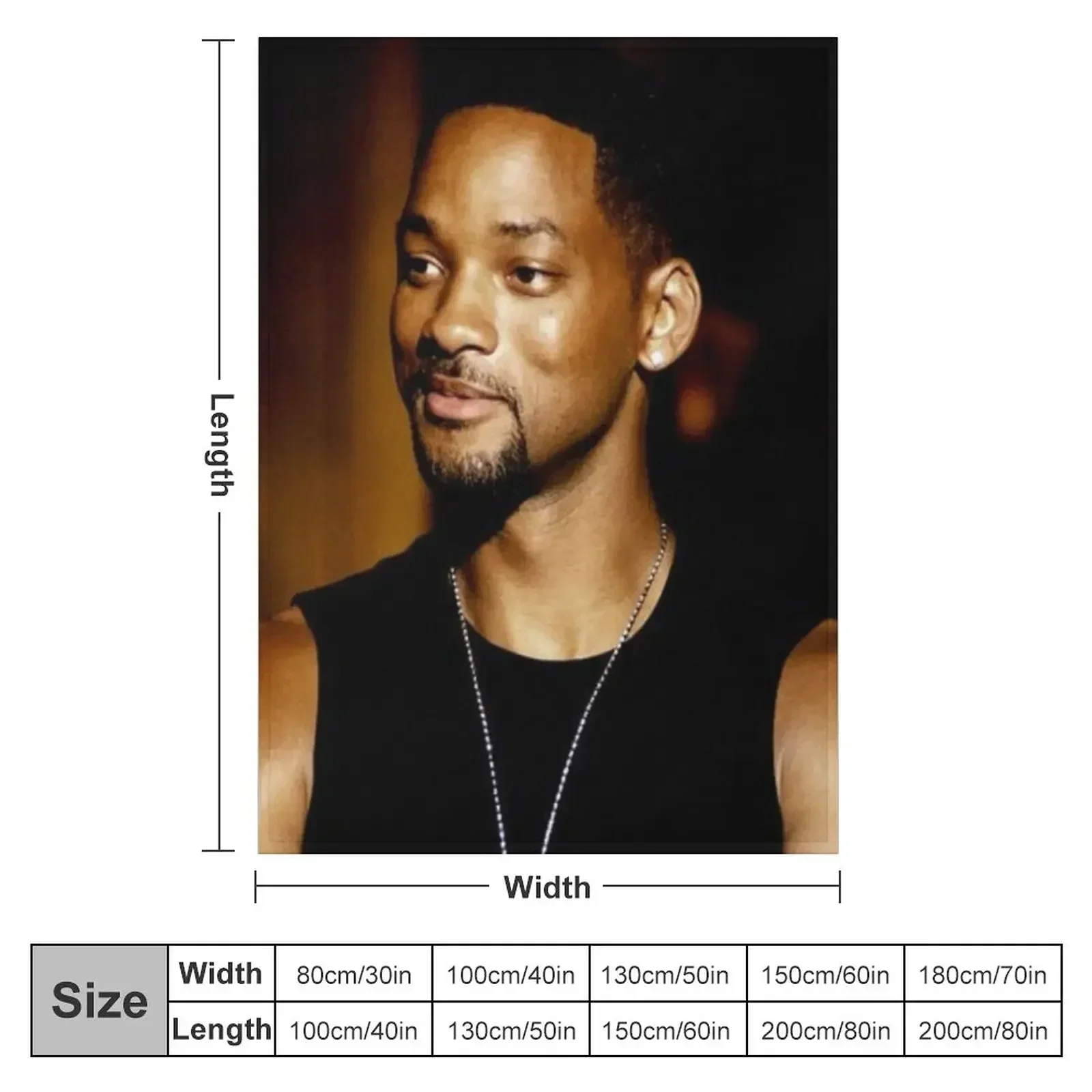 will smith Throw Blanket Personalized Gift blankets ands For Baby Hairy Single Luxury Thicken Blankets