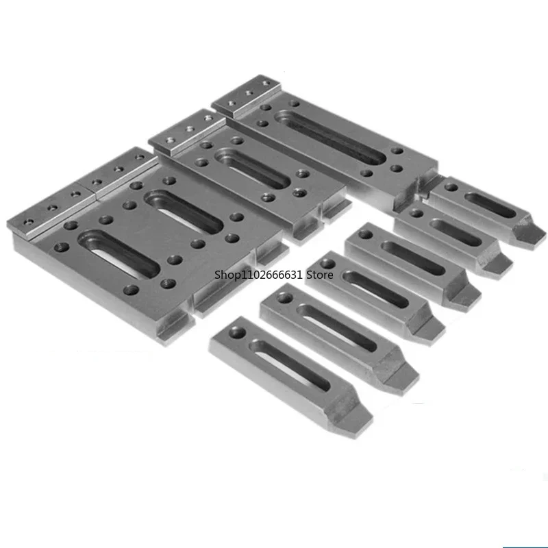 120*150*15 Wire Cutting Slow Wire Pressing Plate 3-Eye Fixture Tooling Fixture Small Pressing Plate M8 M10