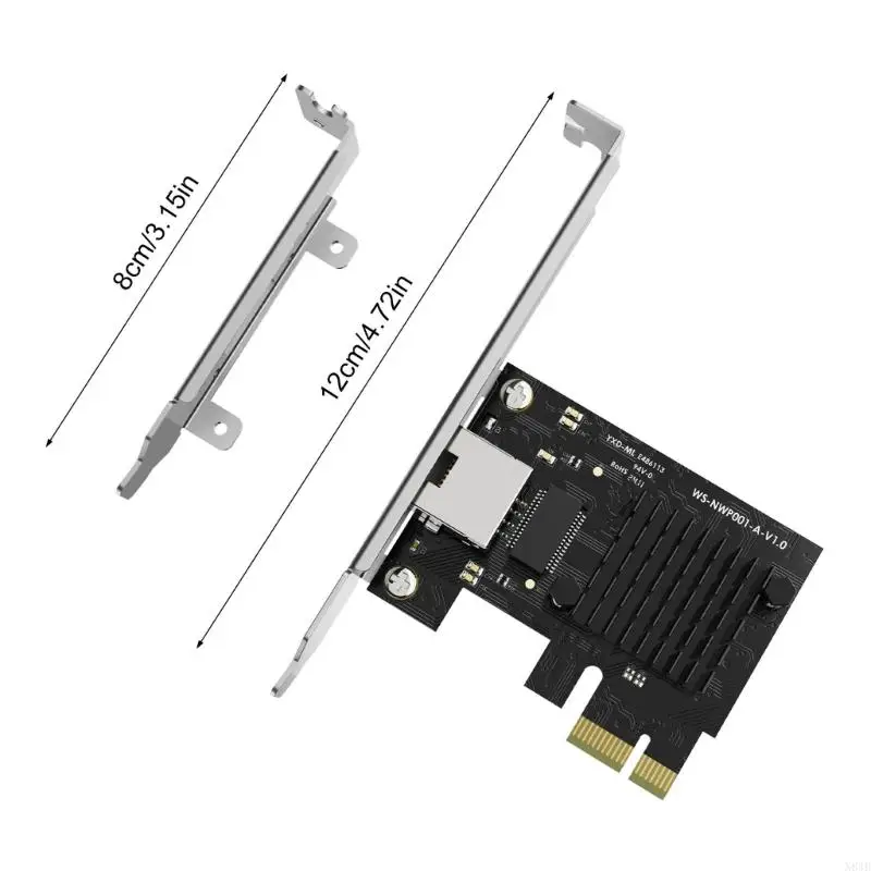 N84B Высокие выступления PCIe to Gigabit Ethernet Card, сетевой адаптер 1 Гбит / с с рассеянием тепла