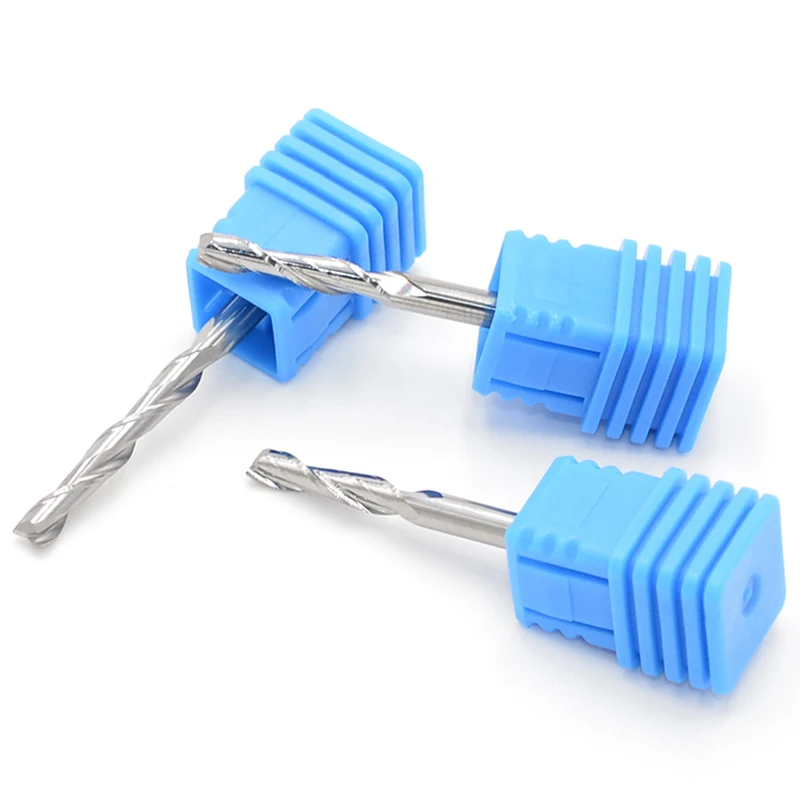 5*22 มม.Endmill สองขลุ่ยเกลียวตัดเครื่องมือบิตคาร์ไบด์ Bits/CNC Router Bits สําหรับแกะสลัก