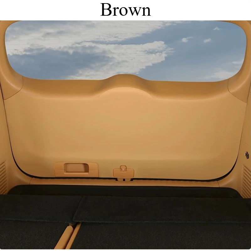 For Voyah Dreamer 2025-2027 Leather Tailgate Protective Mat Trunk Liner Custom Precise Fit Anti Scratch Interior Mod Car Parts