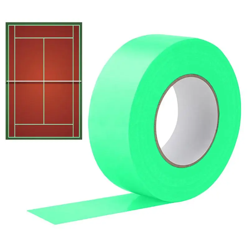 Fluorescent Tape Glow In The Dark Long Lasting Glow In The Dark Marker Durable Gym Tape Waterproof Neon Tape For Exit Sign