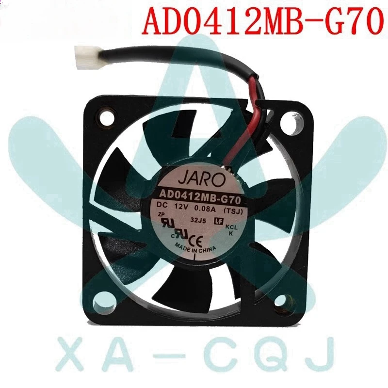 New original AD0412MB-G70 4cm 4010 12V 0.08A 2-wire silent ball cooling fan