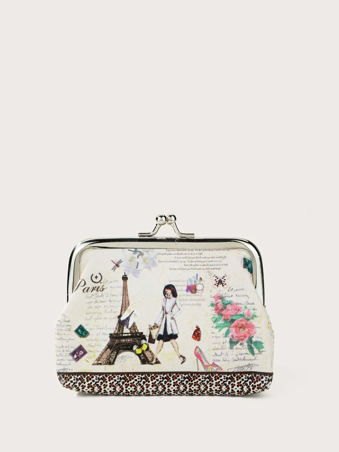 

Figure Graphic Kiss Lock Case Lightweight Fashion For Anniversary For Birthday Gift For Gift White-Collar Workers For Male For Female For Women Wallet Mini Wallet Purse Wallet Coin Wallet