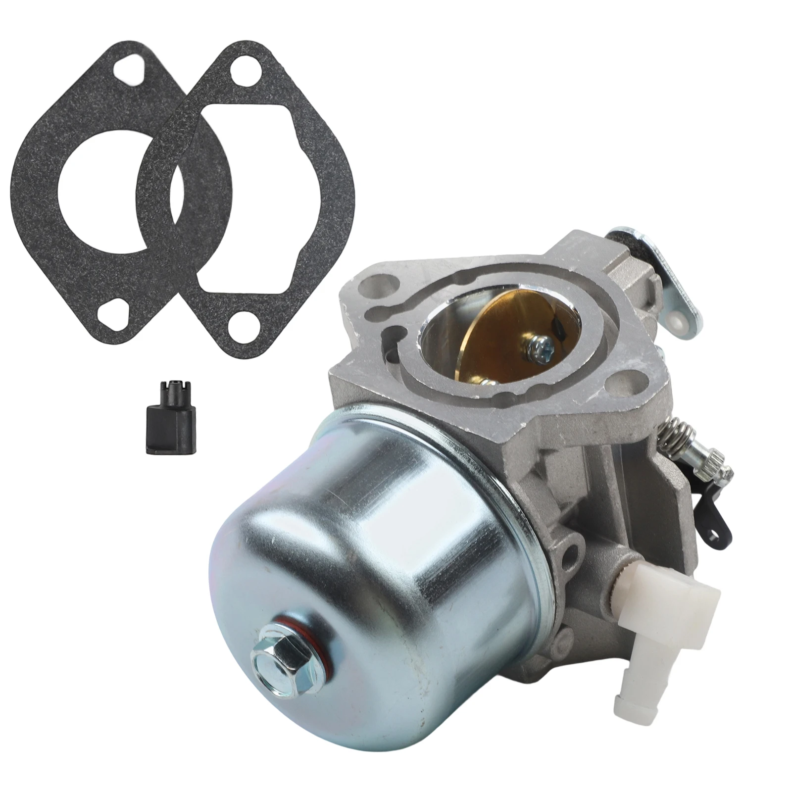 Carburatore del flusso di carburante Carburatore Trattore da prato Manutenzione per la cura del prato Compatibile con il modello 699831 Include guarnizioni e parti