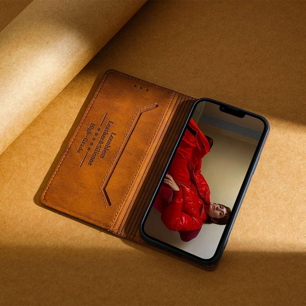 For Sony Xperia 5 1 10 II III 8 L4 L3 L2 L1 X Performance XZ3 XZ2 XZ1 XZ XZS XA XA1 XA2 Ultra Plus case Leather cover Fundas bag view 5