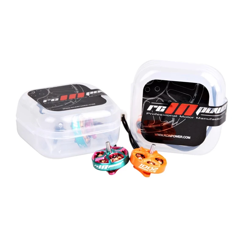 RCINPOWER GTS V3 1002 14000KV 19000KV 22000KV 1-2S Бесщеточный двигатель для зубочисток 75 мм Tinywhoop до канального дрона с рамой 2/2,5 дюйма