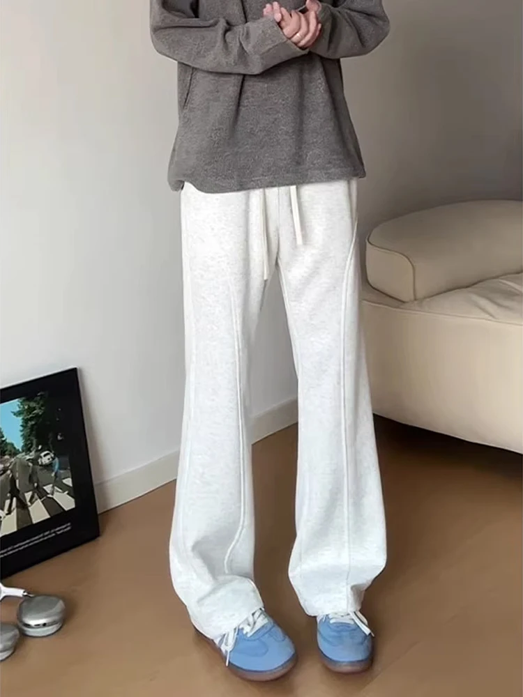 

Мужские спортивные брюки-джоггеры прямого кроя из плотного материала, осенние, облегающие, зауженные, модные, брендовые, с эффектом драпировки и косым кроем