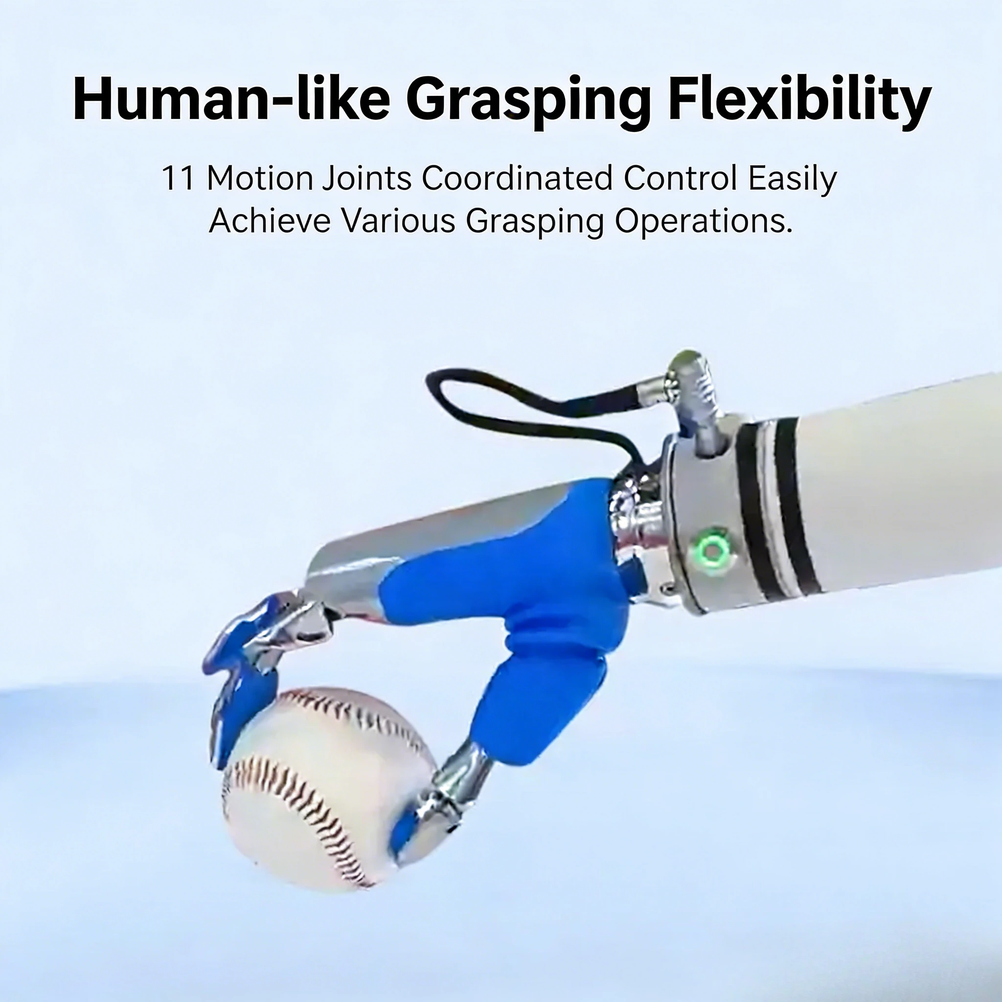 Picture 3: 6 DOF Bionic Dexterous Hand  Robot Manipulator with PID Motor Control, Compatible with Arduino for STEM Educational DIY Robotics