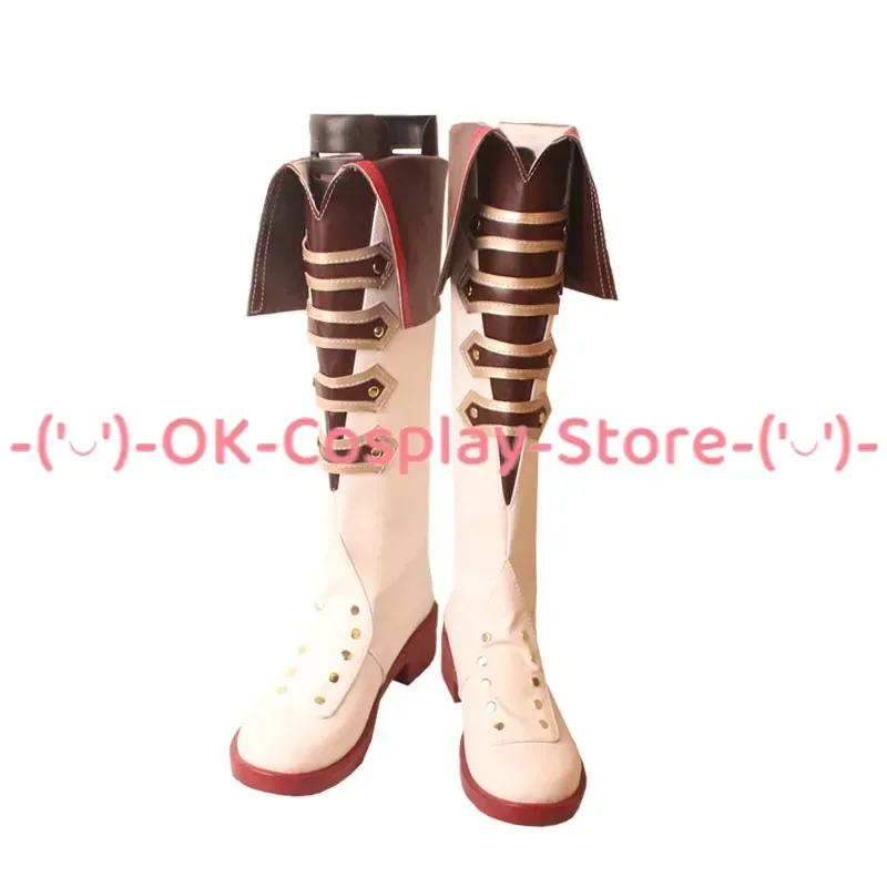 [Angepasst] Genshin Impact Tartaglia Cosplay Schuhe Anime Spiel Roleplay Kostüm Prop Halloween Karneval Party PU Leder Stiefel